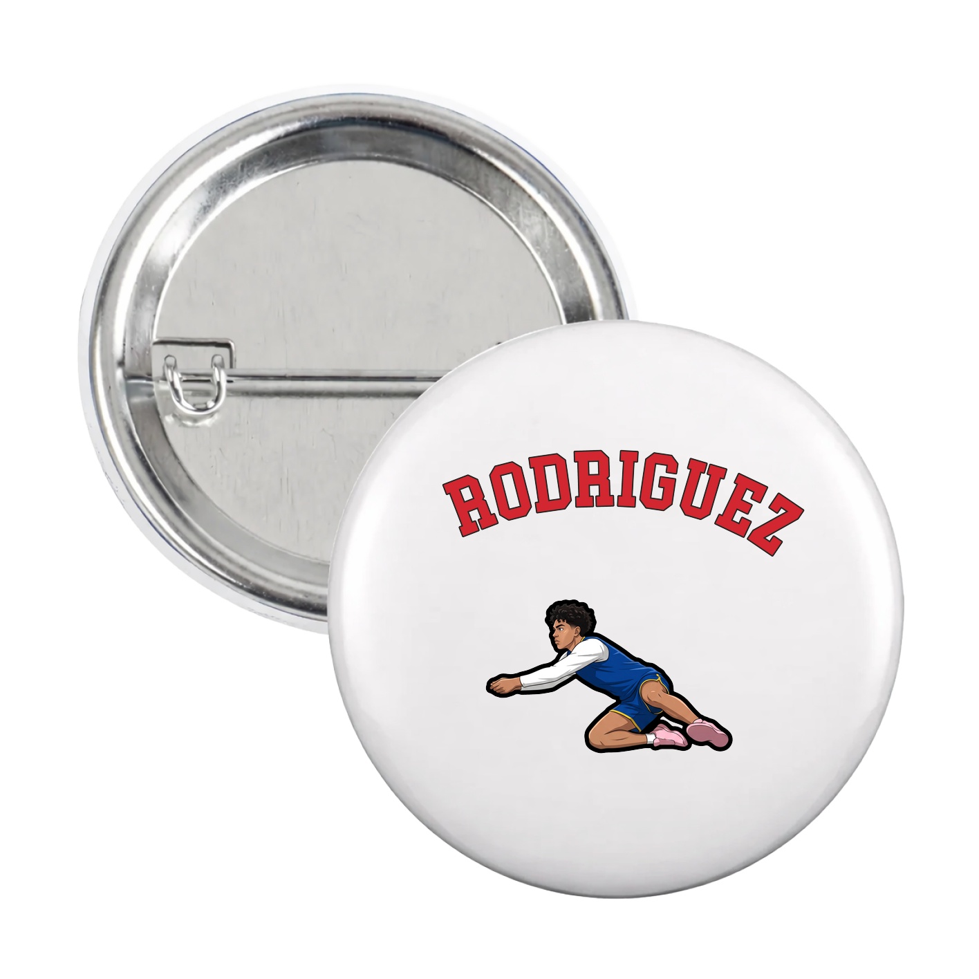 Game Day Button — Shirsey Arch in White