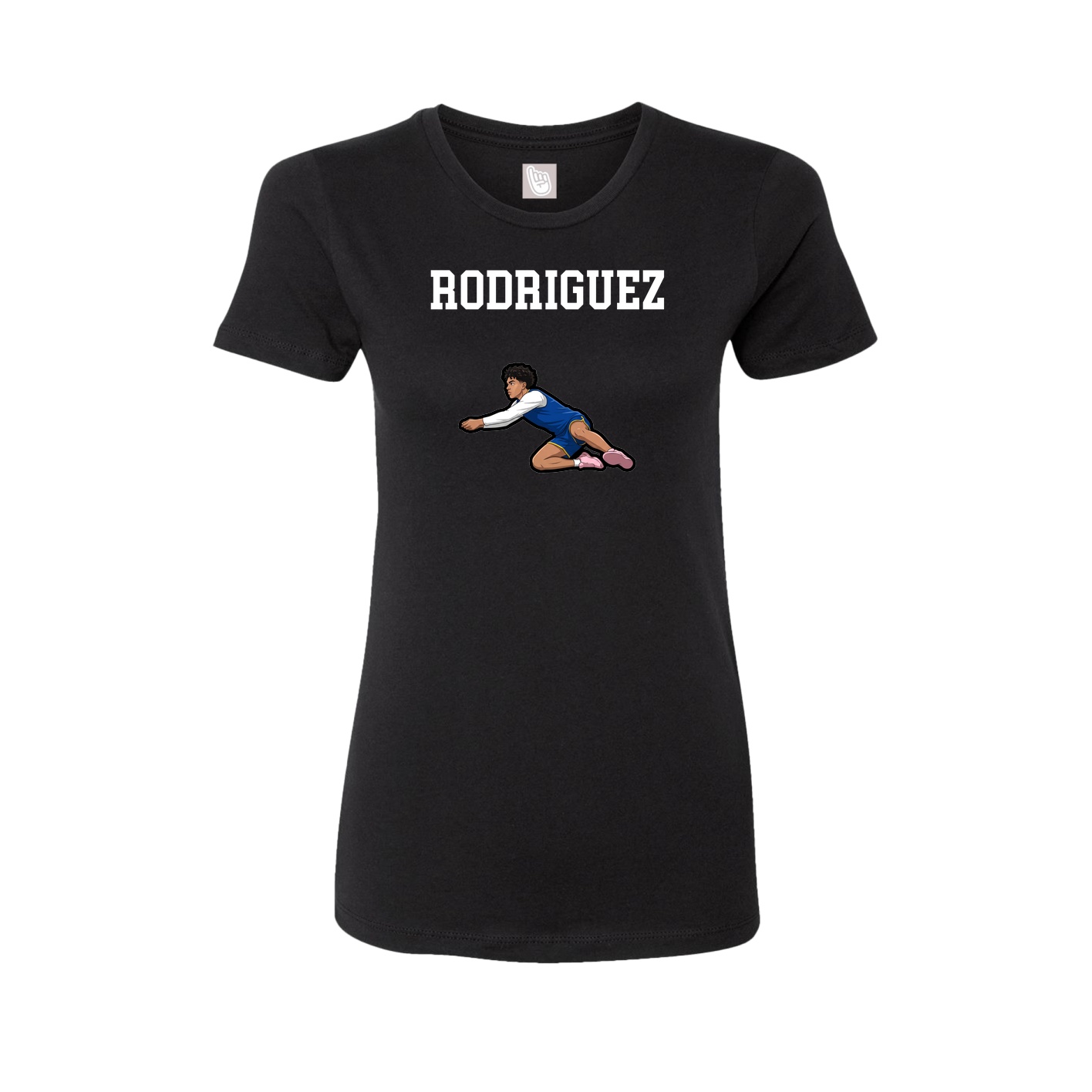Fitted Women's Tee — Shirsey in Black