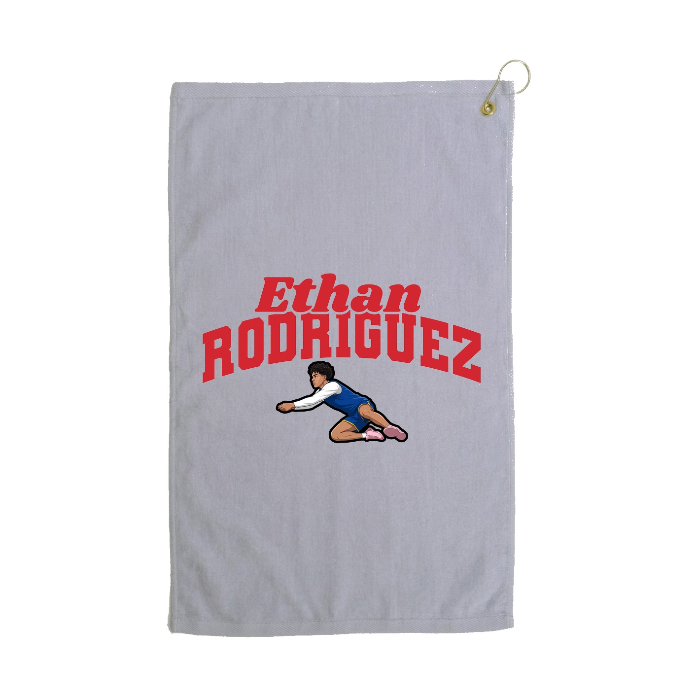Golf Towel — Signature Arch in Grey