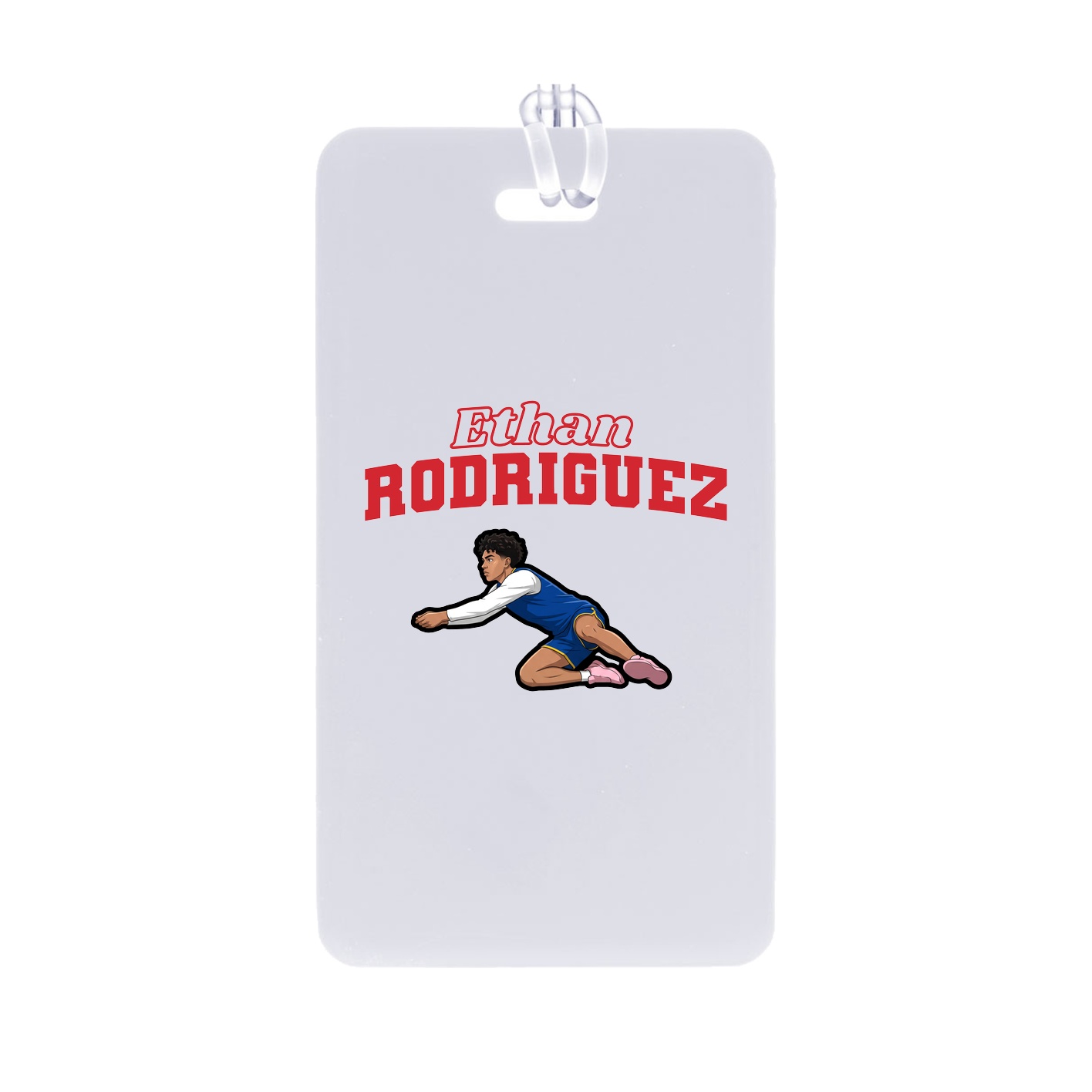 Bag Tag — Name Arch in Classic