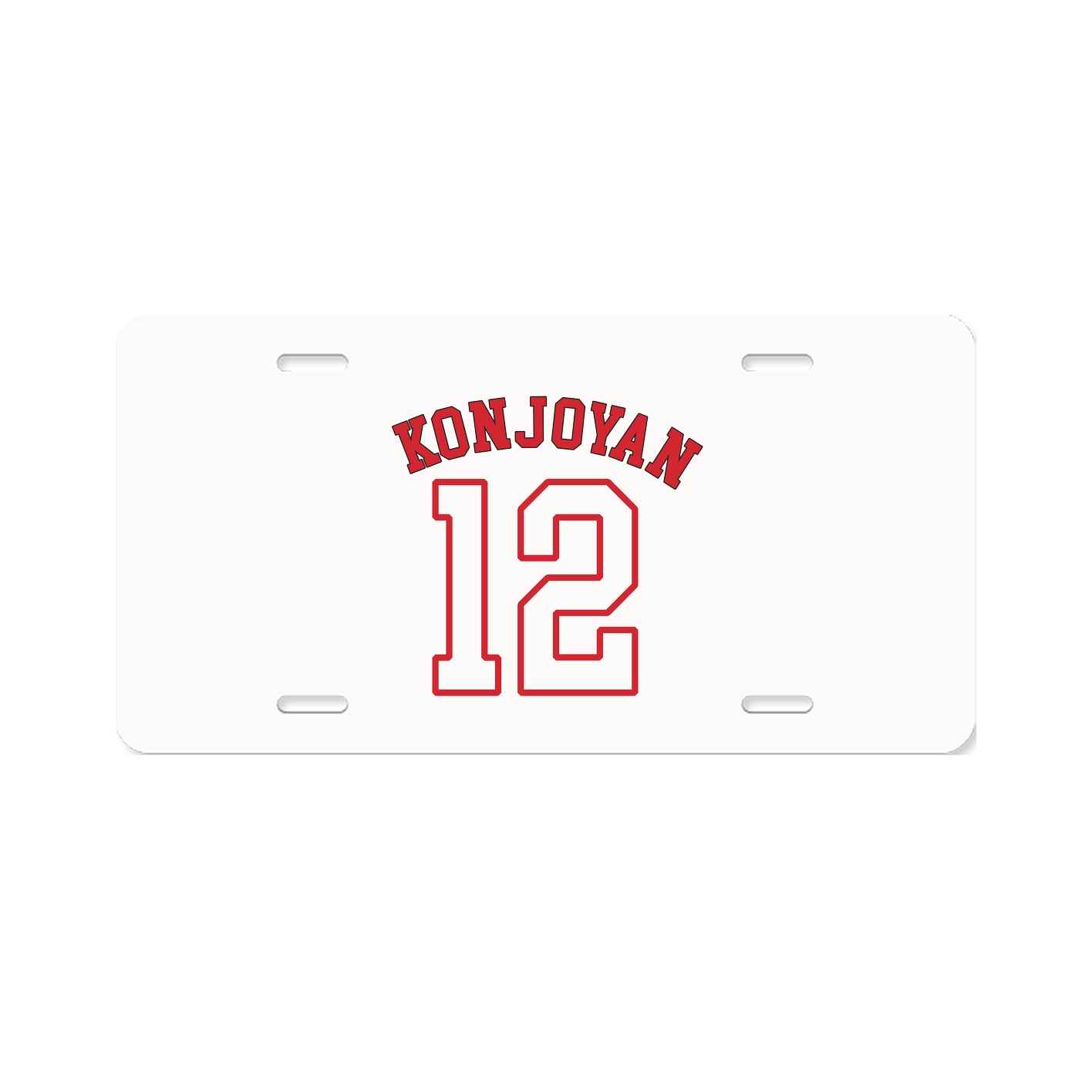 License Plate — Shirsey Arch in Classic