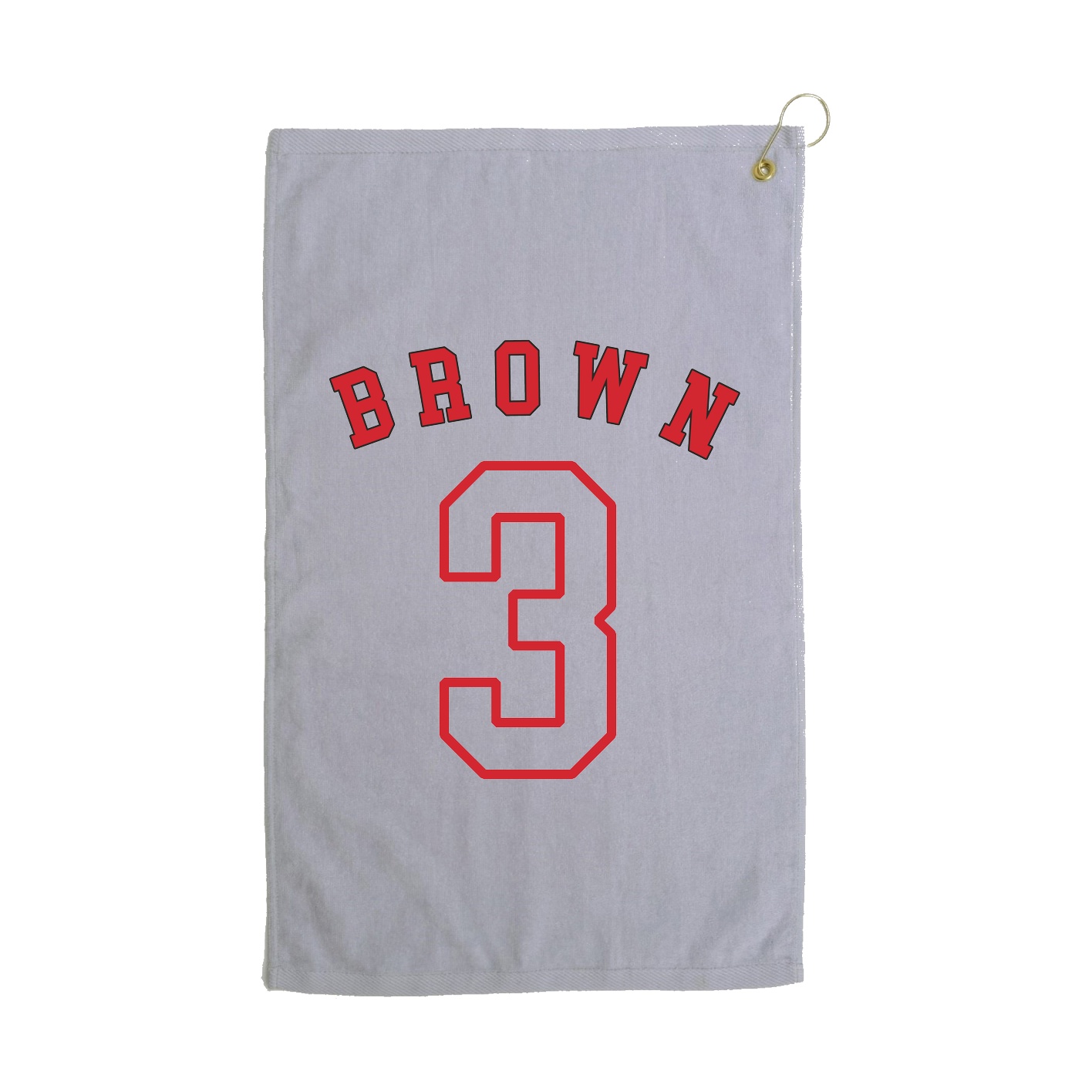 Golf Towel — Shirsey Arch in Grey