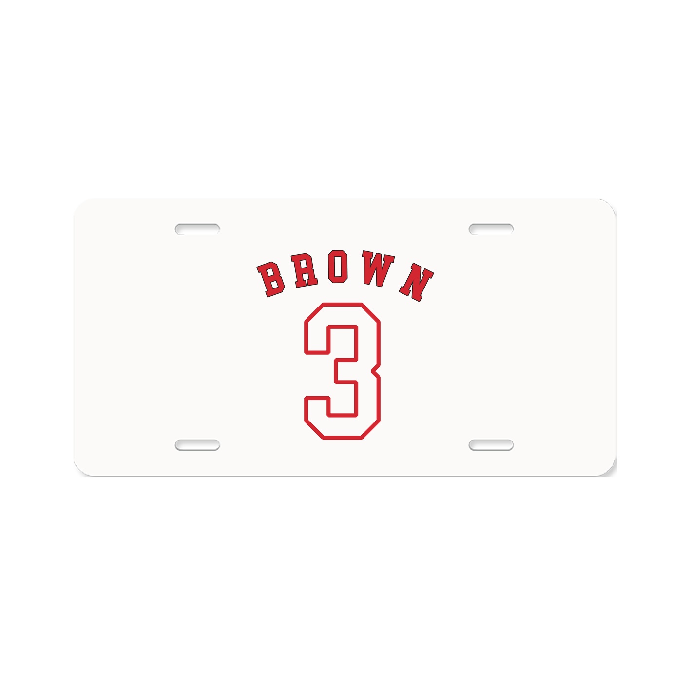 License Plate — Shirsey Arch in Classic