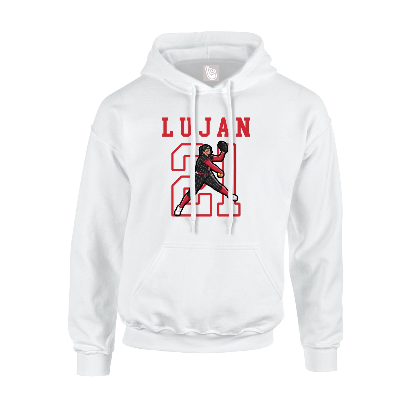 Youth Hoodie — Shirsey in White