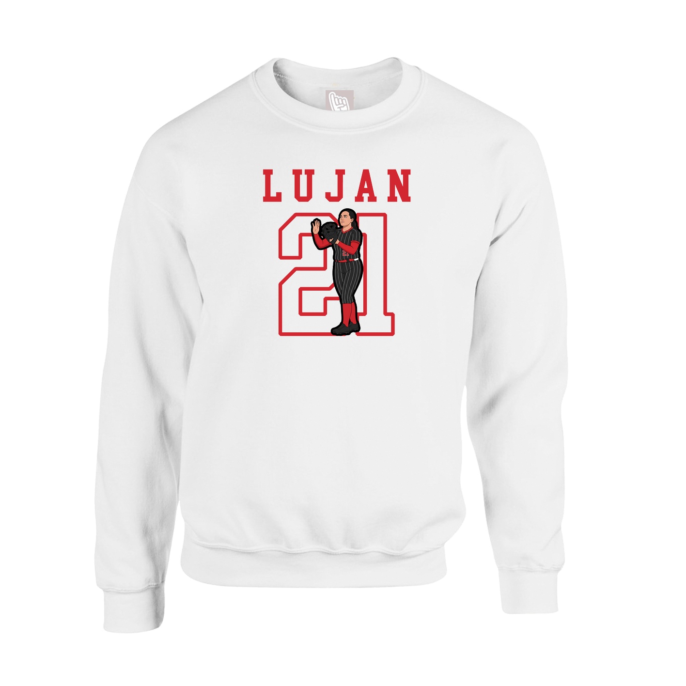 Fleece Crew — Shirsey in White