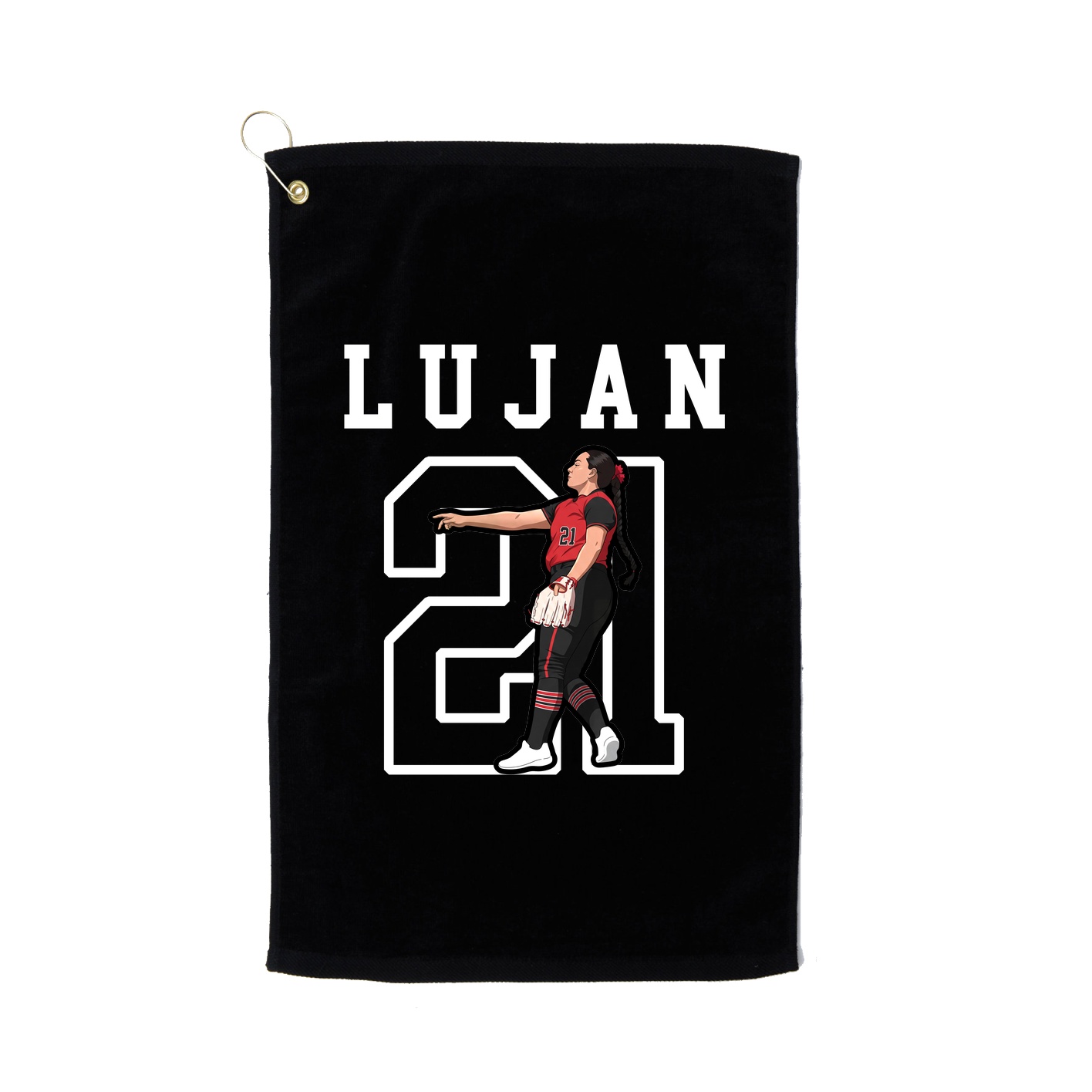 Golf Towel — Shirsey in Black