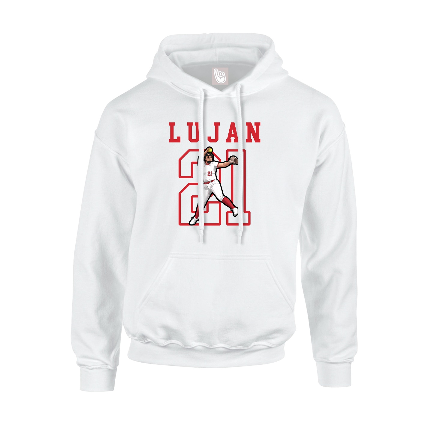 Youth Hoodie — Shirsey in White