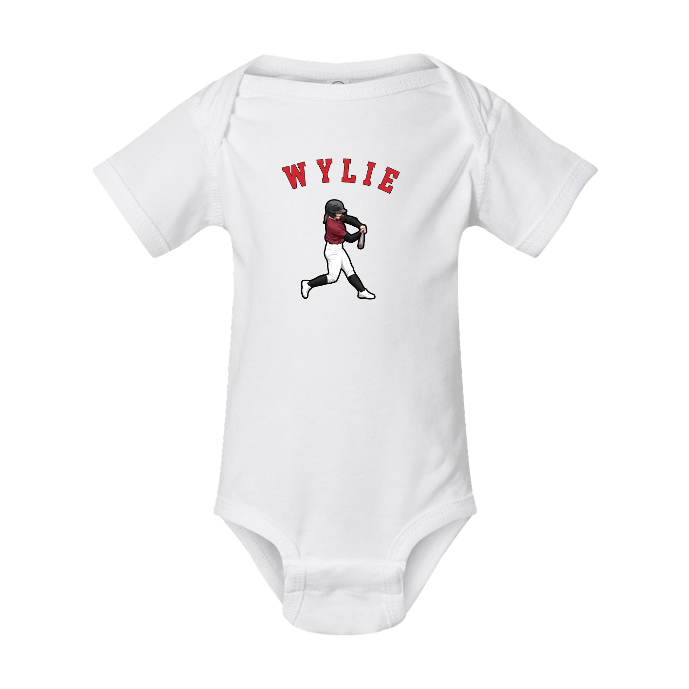 Baby Onesie — Shirsey Arch in White