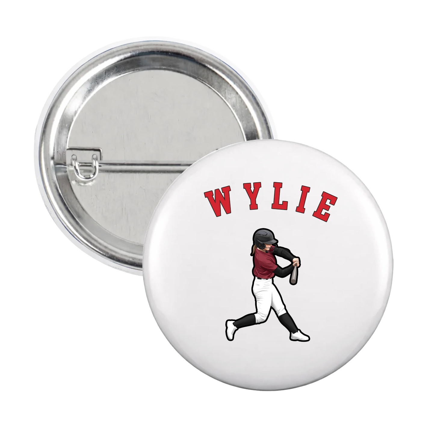 Game Day Button — Shirsey Arch in White