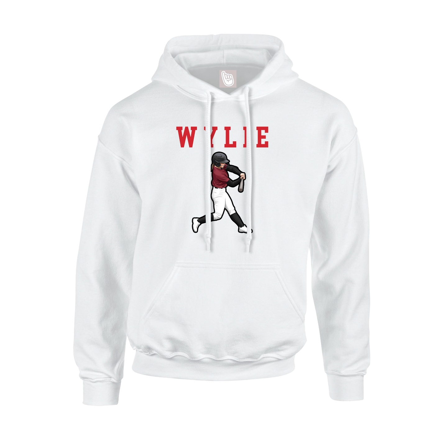 Youth Hoodie — Shirsey in White