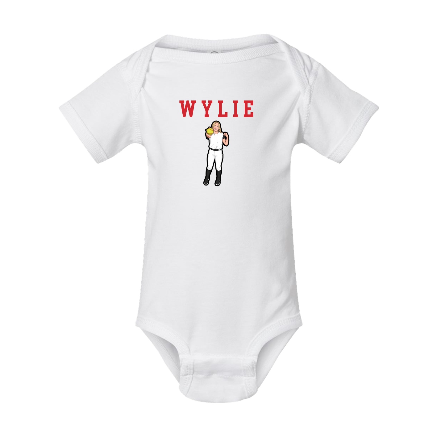 Baby Onesie — Shirsey in White
