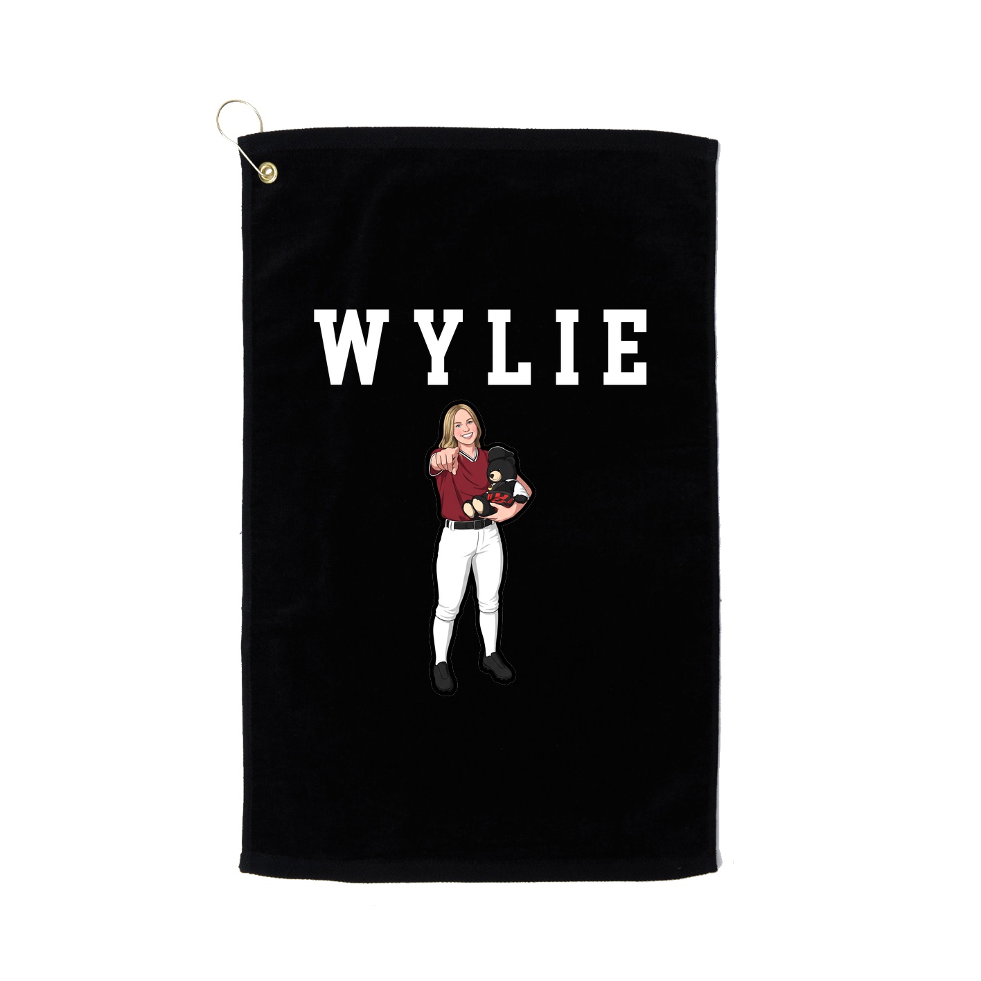 Golf Towel — Shirsey in Black