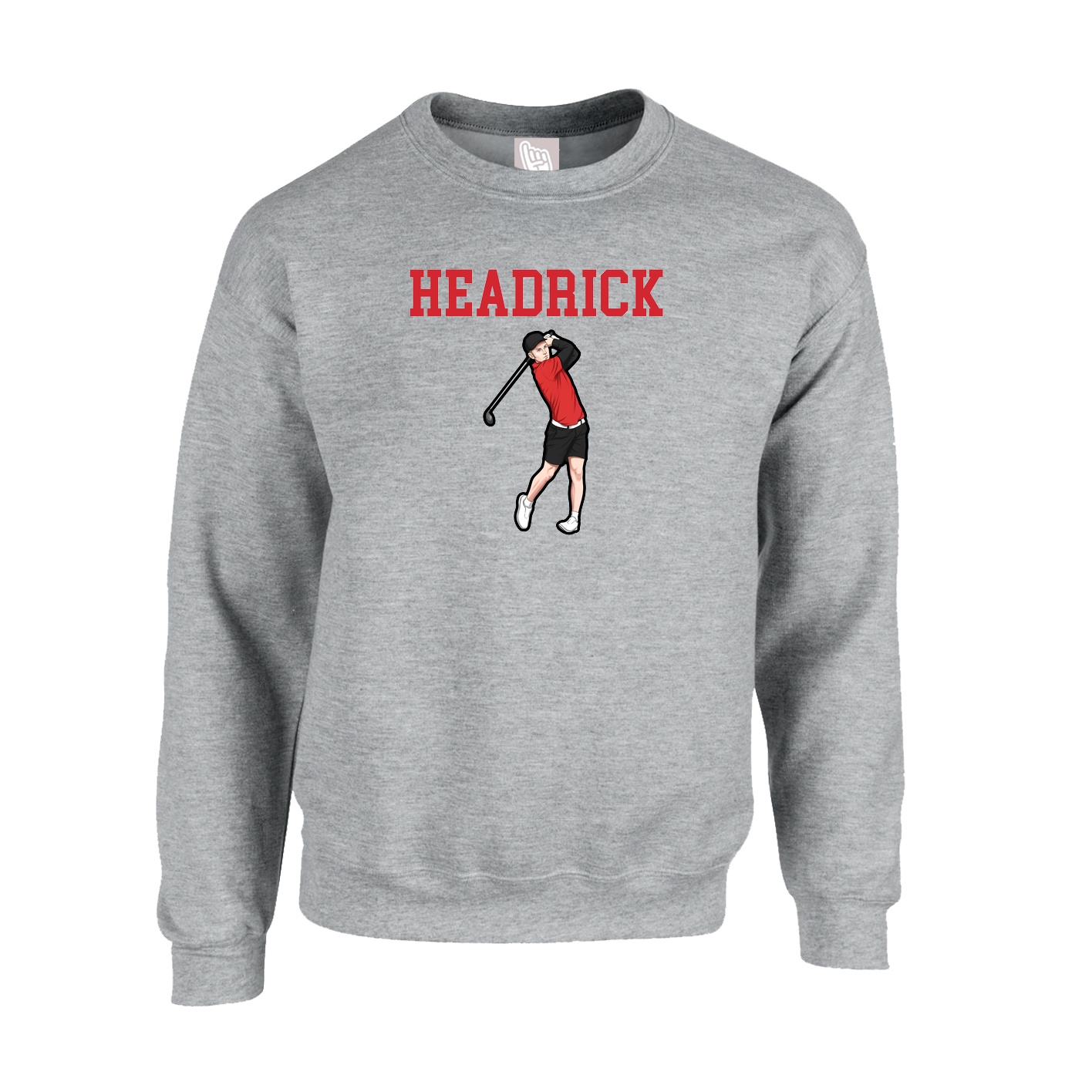 Fleece Crew — Shirsey in Grey