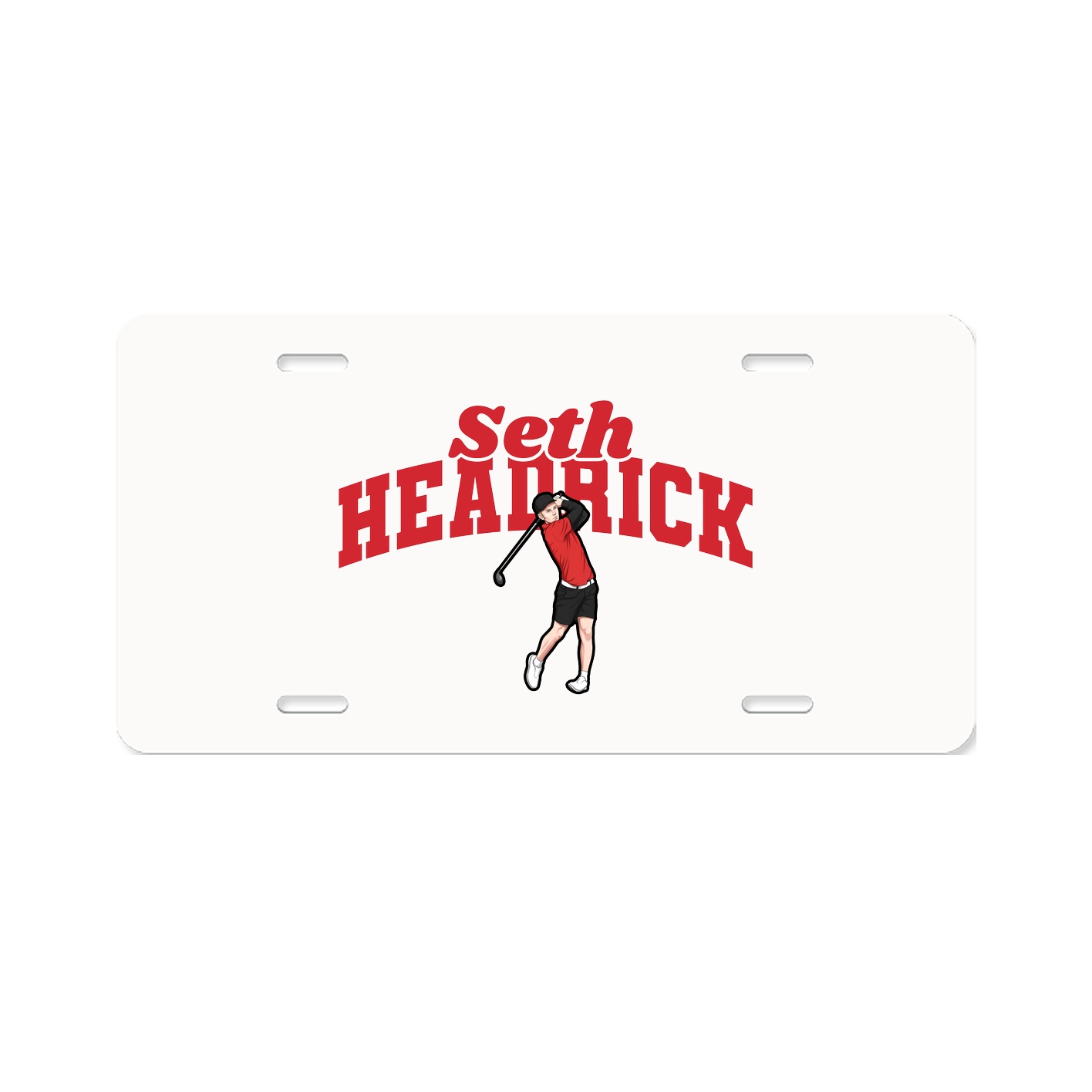 License Plate — Signature Arch in Classic
