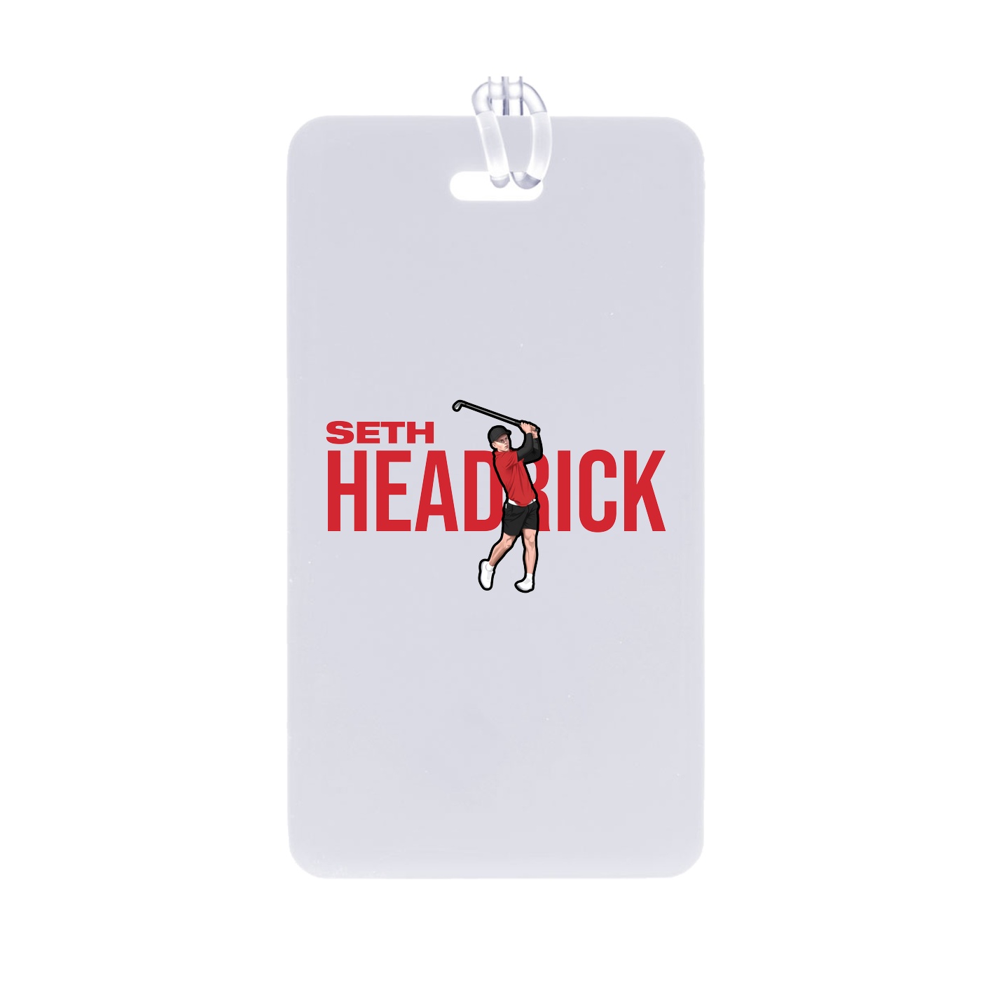Bag Tag — Player Name in Classic