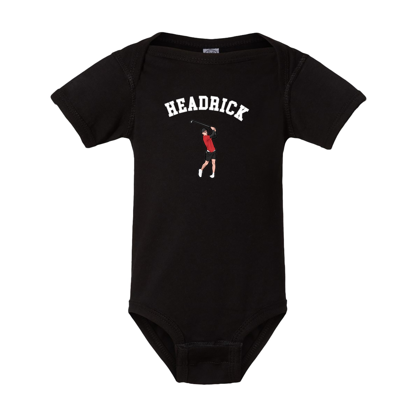Baby Onesie — Shirsey Arch in Black