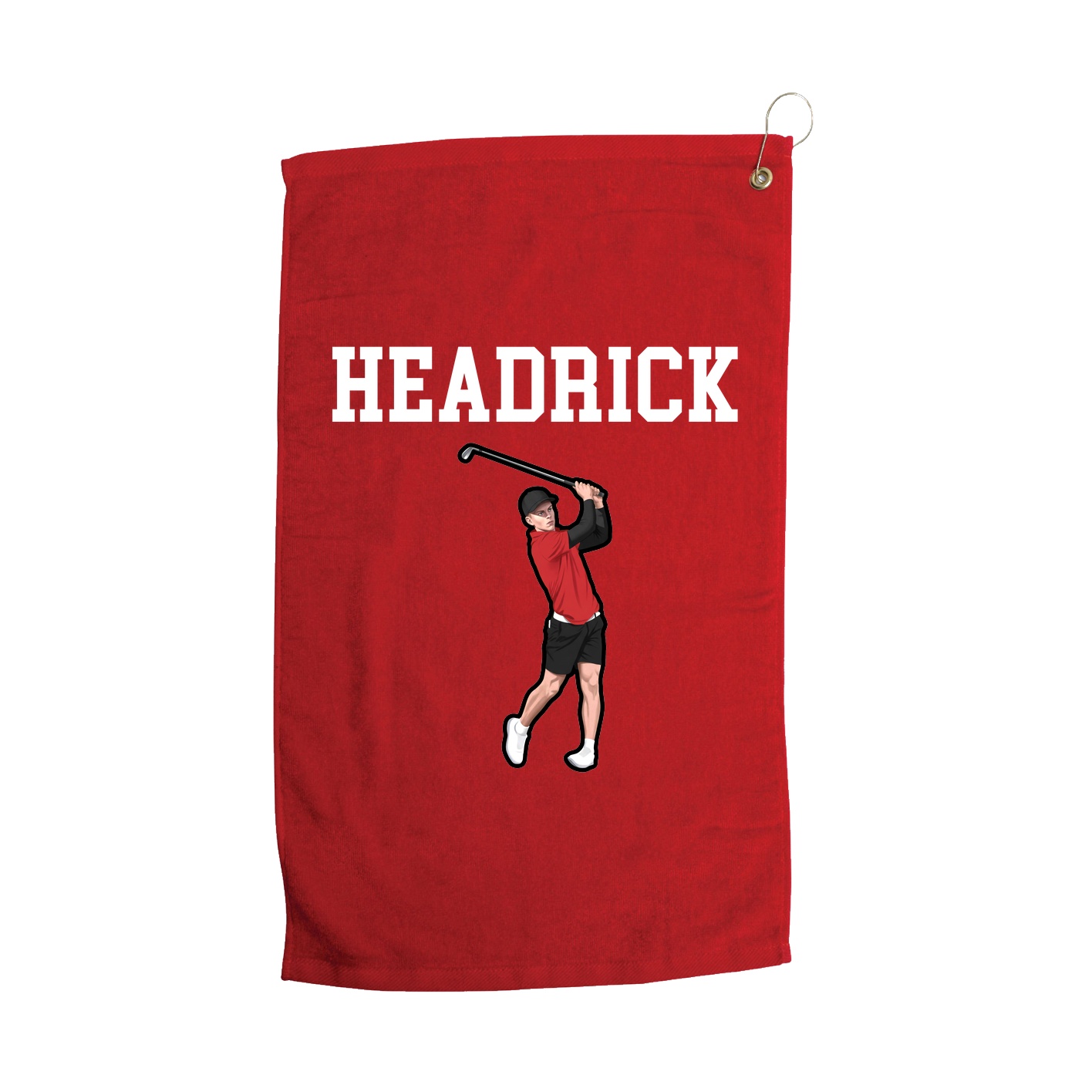 Golf Towel — Shirsey in Red
