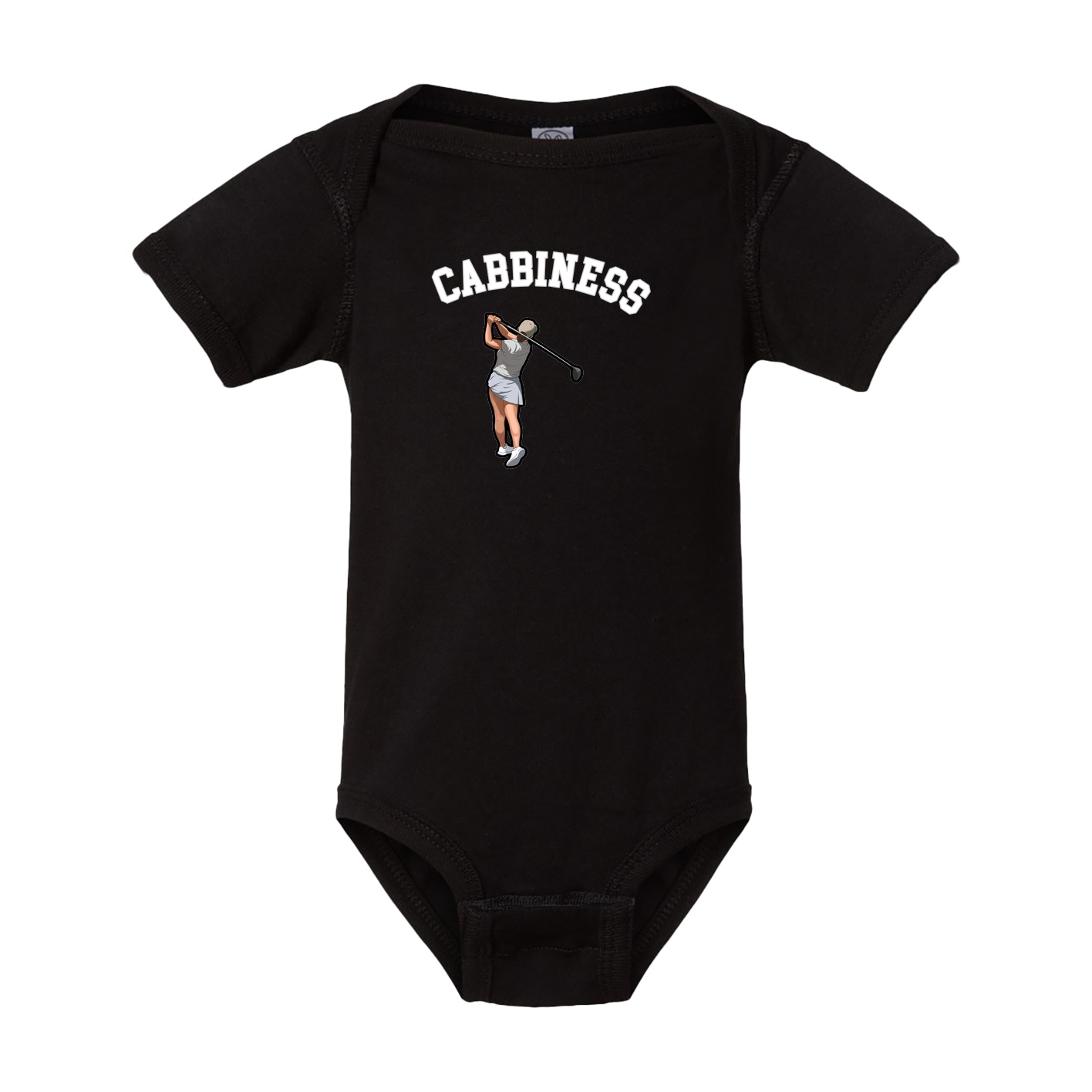 Baby Onesie — Shirsey Arch in Black