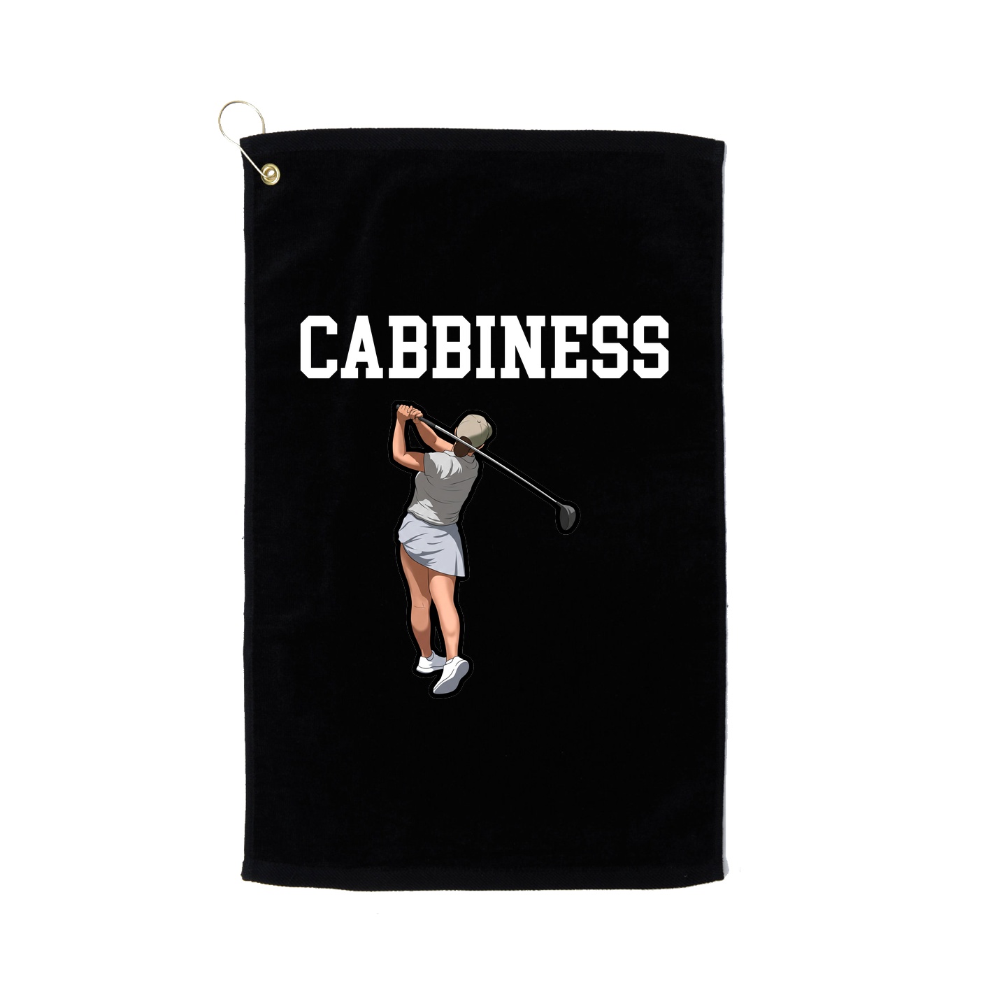 Golf Towel — Shirsey in Black