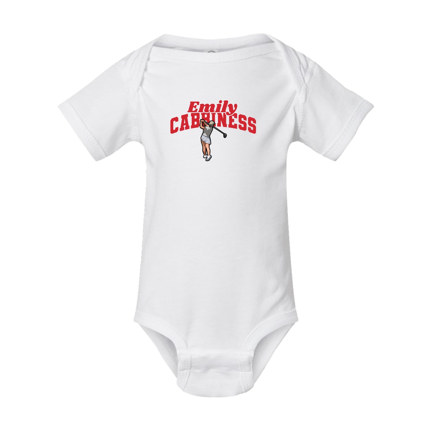 Baby Onesie — Signature Arch in White