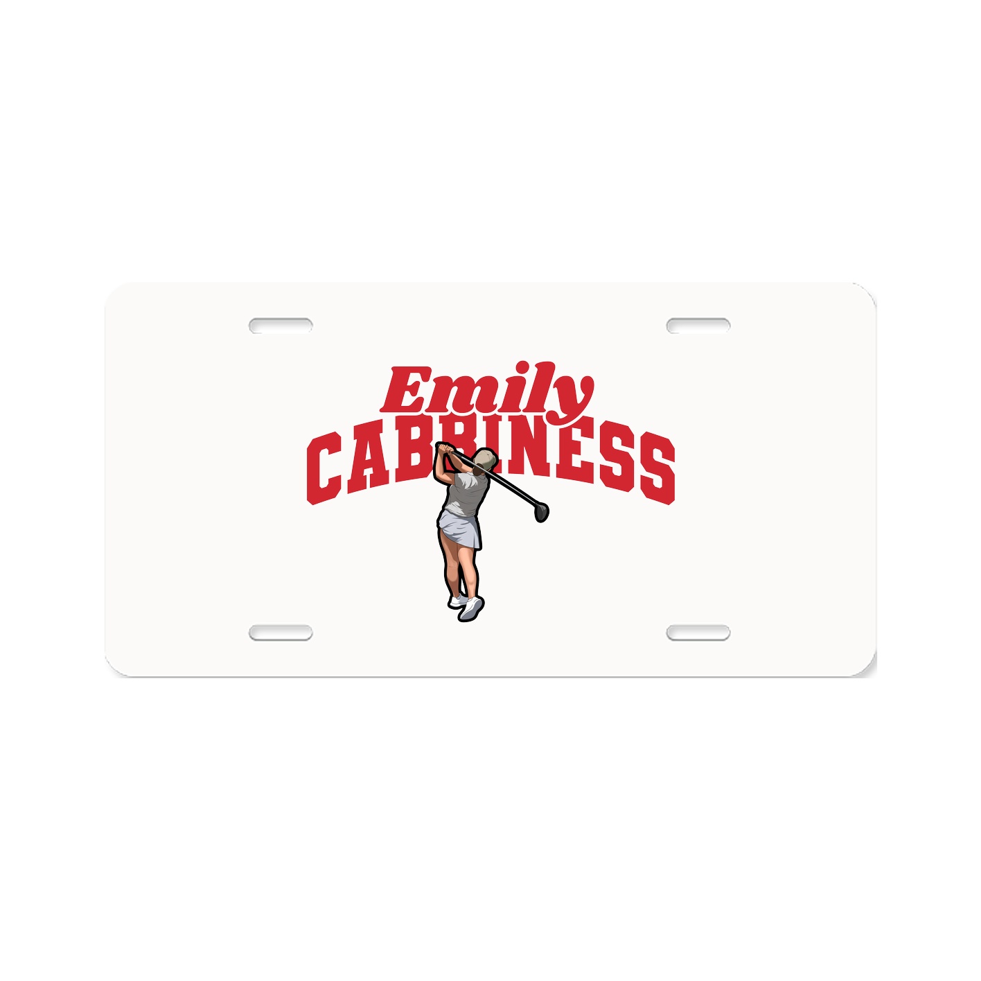 License Plate — Signature Arch in Classic