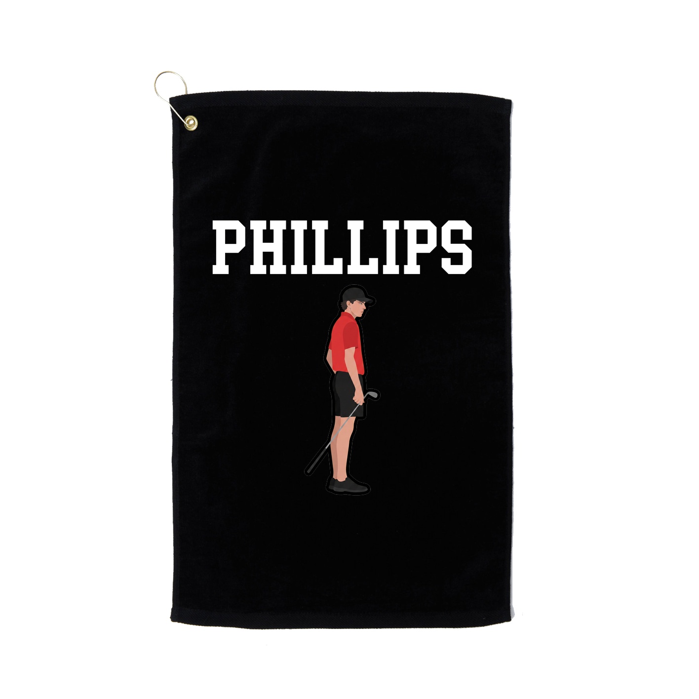 Golf Towel — Shirsey in Black