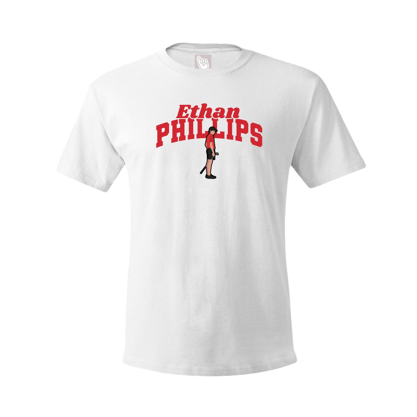 Youth Tee — Signature Arch in White