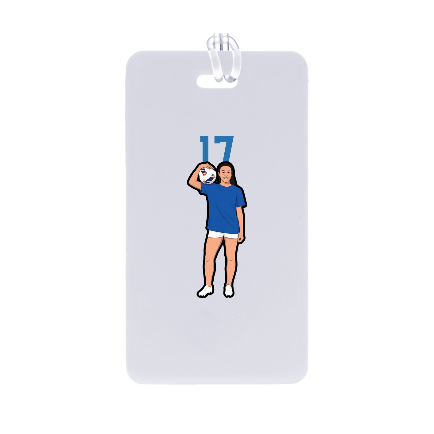 Bag Tag — Number Top in Classic