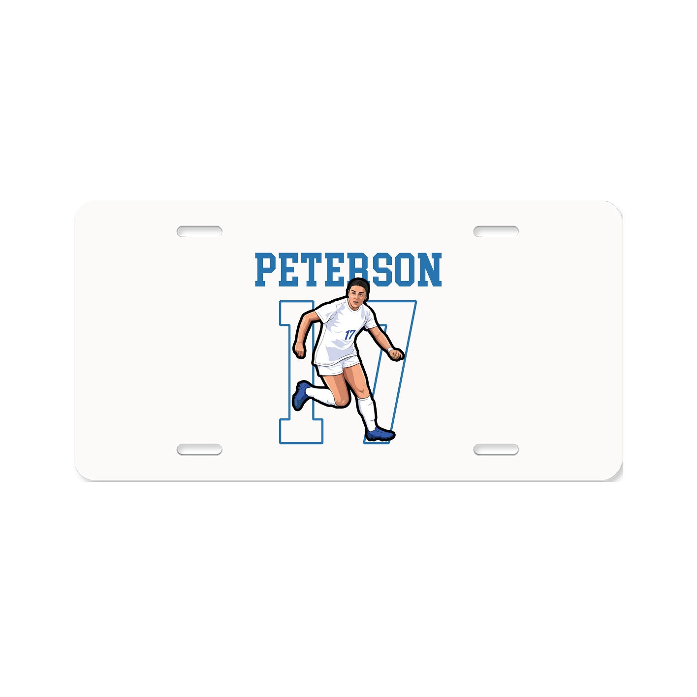 License Plate — Shirsey in Classic