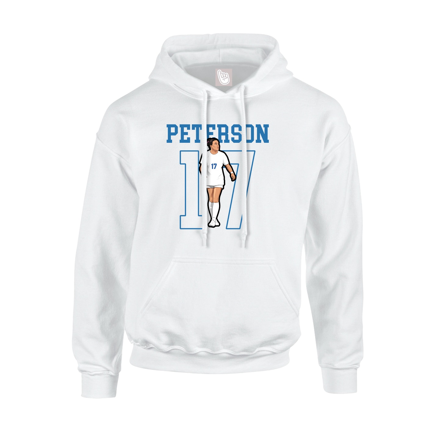 Youth Hoodie — Shirsey in White