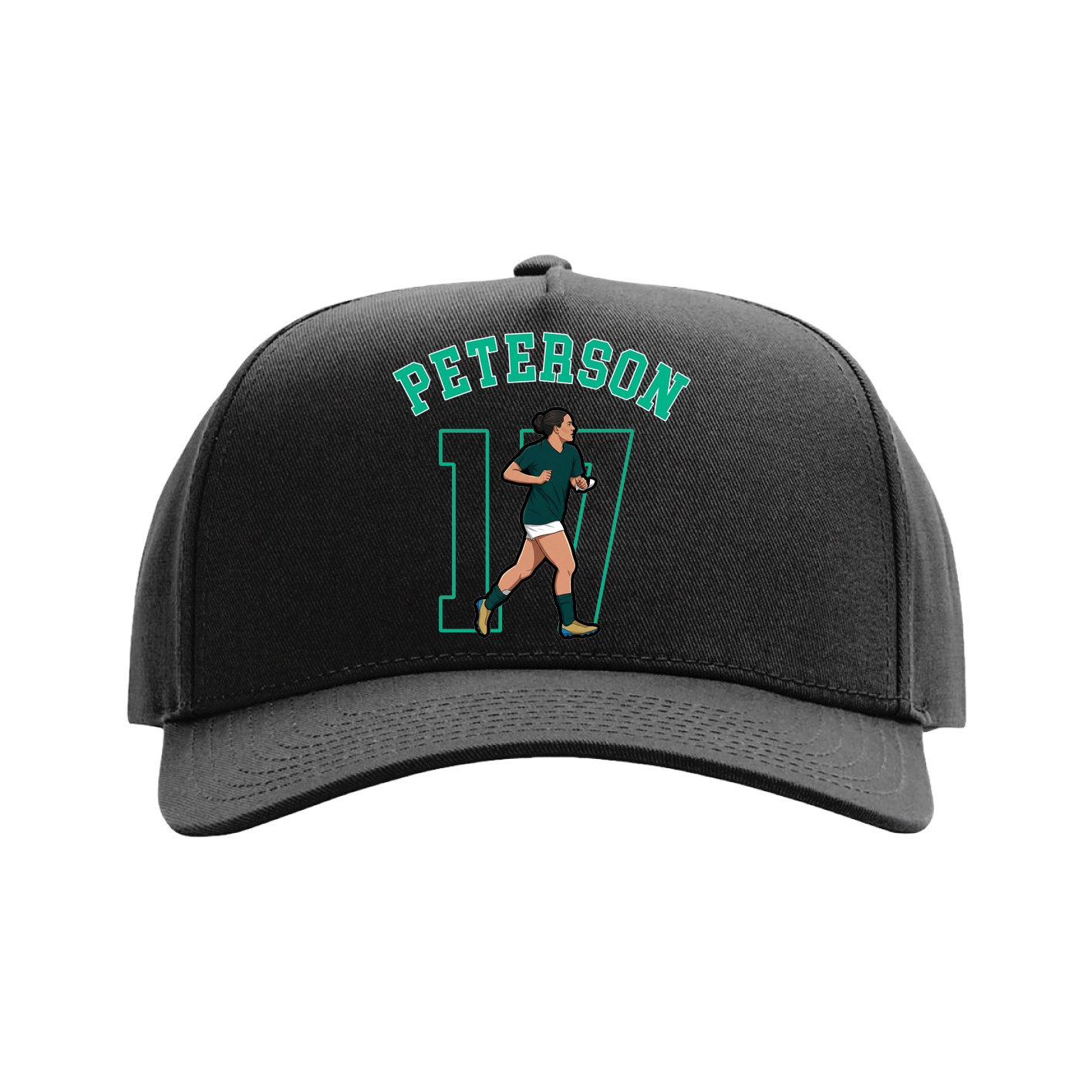 Full Fabric Five-Panel Champ Cap
