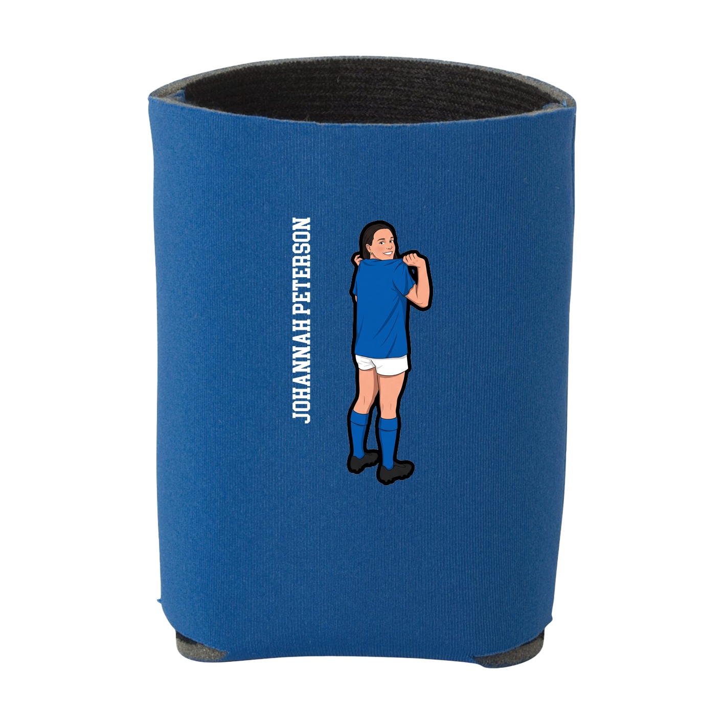Can Holder — Name Vertical in Royal
