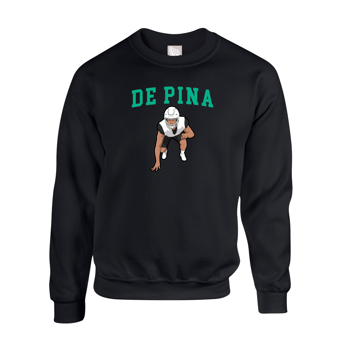 Fleece Crew — Shirsey in Black