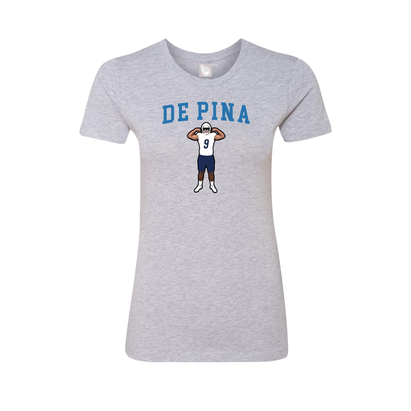 Fitted Women's Tee — Shirsey in Grey