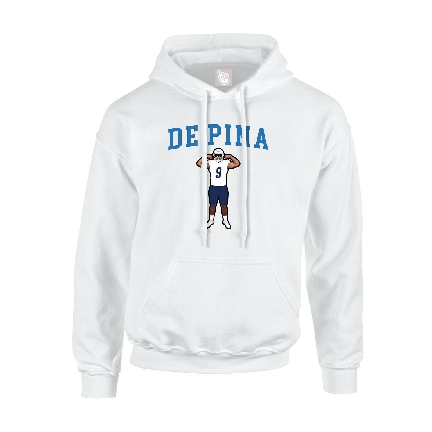 Hoodie — Shirsey in White