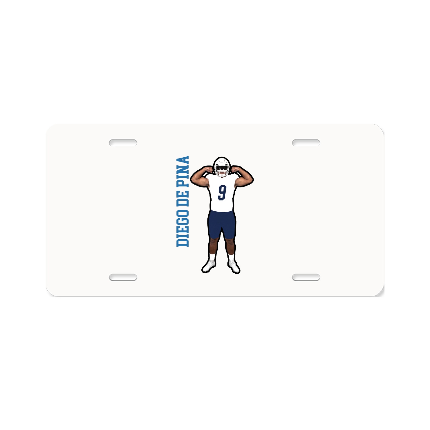 Aluminum License Plate