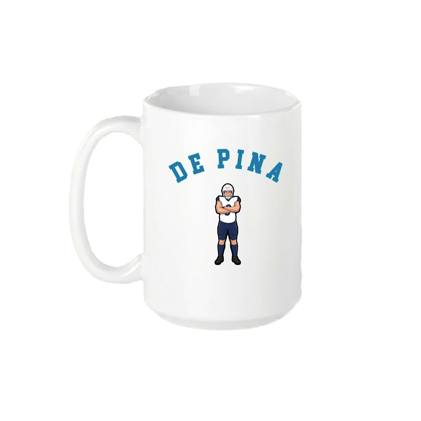 15oz Coffee Mug — Shirsey Arch in White