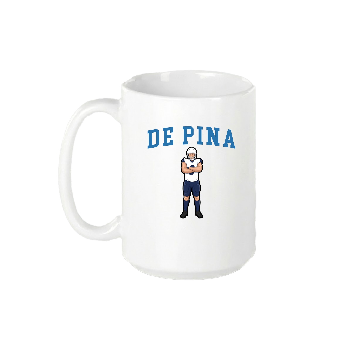 15oz Coffee Mug — Shirsey in White