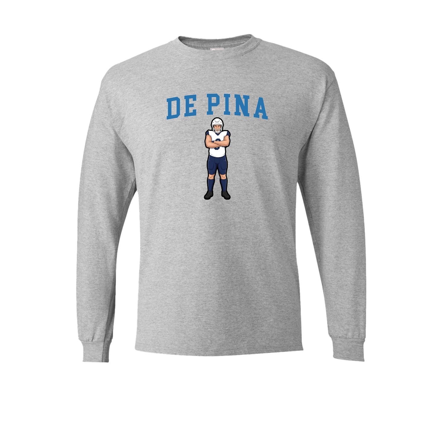 Long Sleeve Tee — Shirsey in Grey