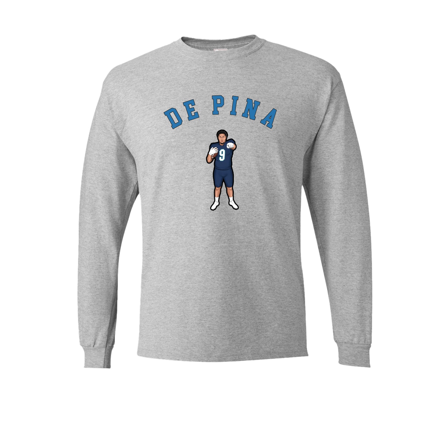 Long Sleeve Tee — Shirsey Arch in Grey