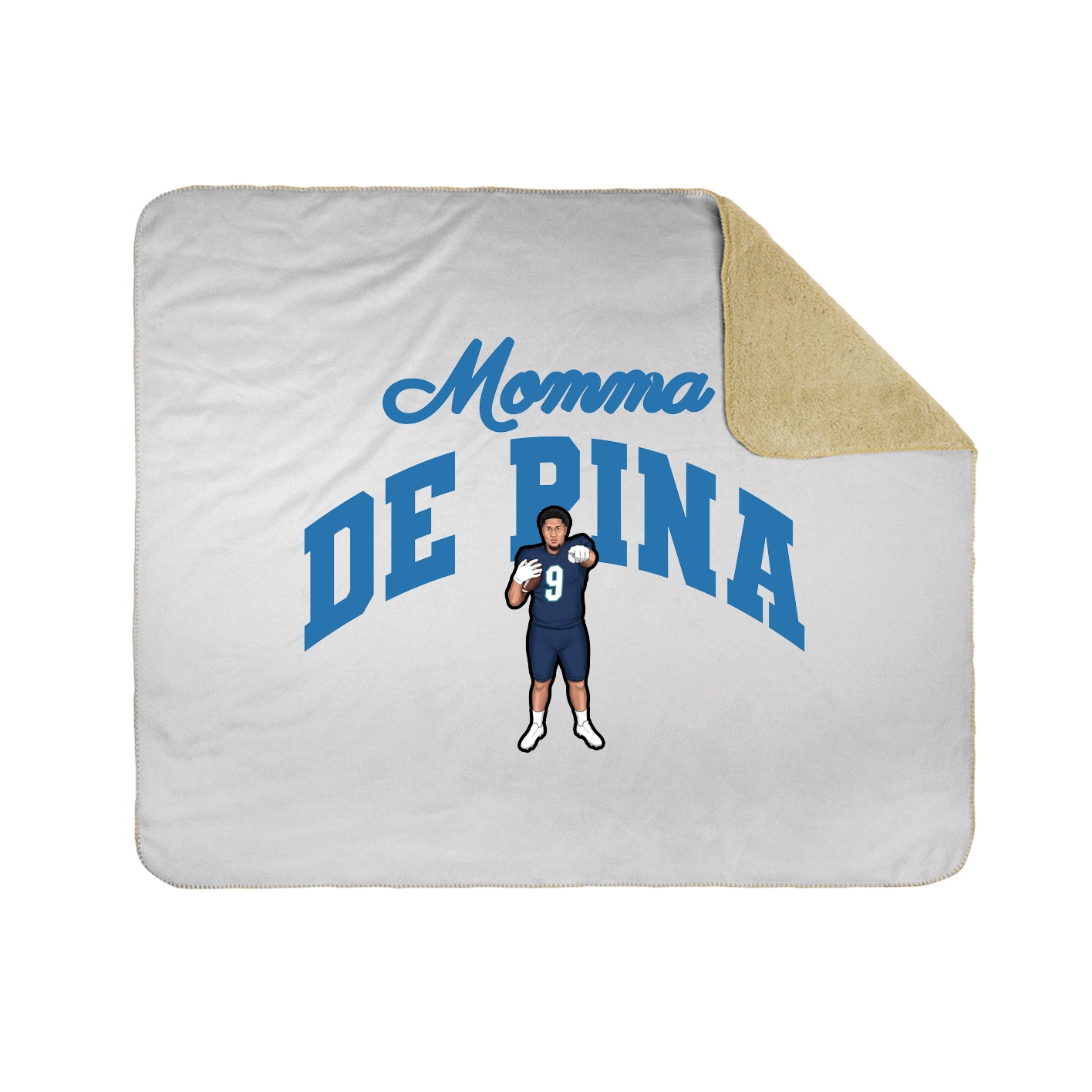 Throw Blanket — Mothers Day Arch in White