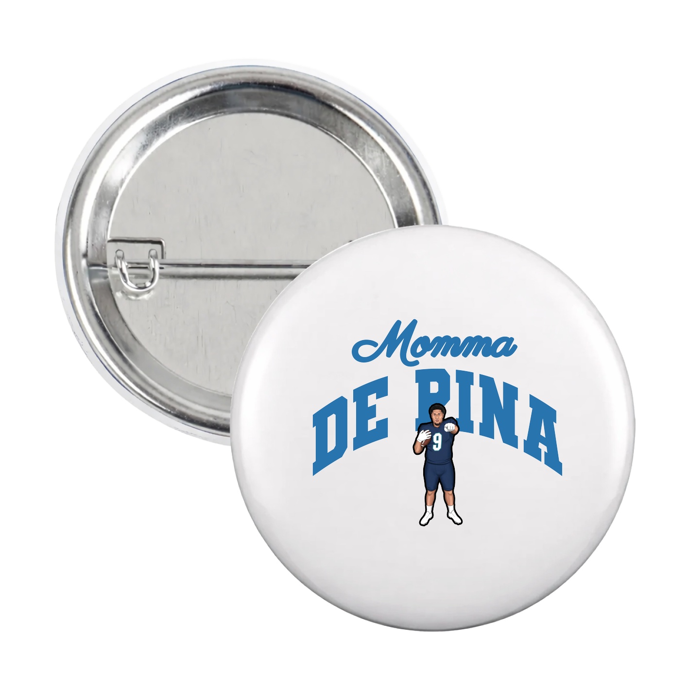 Game Day Button — Mothers Day Arch in White