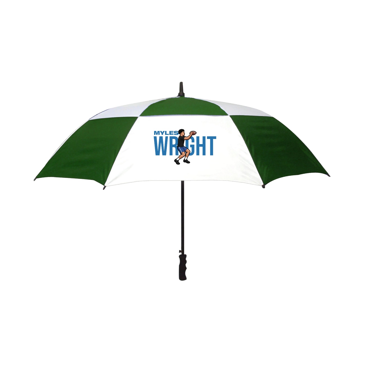 Golf Umbrella — Player Name in White