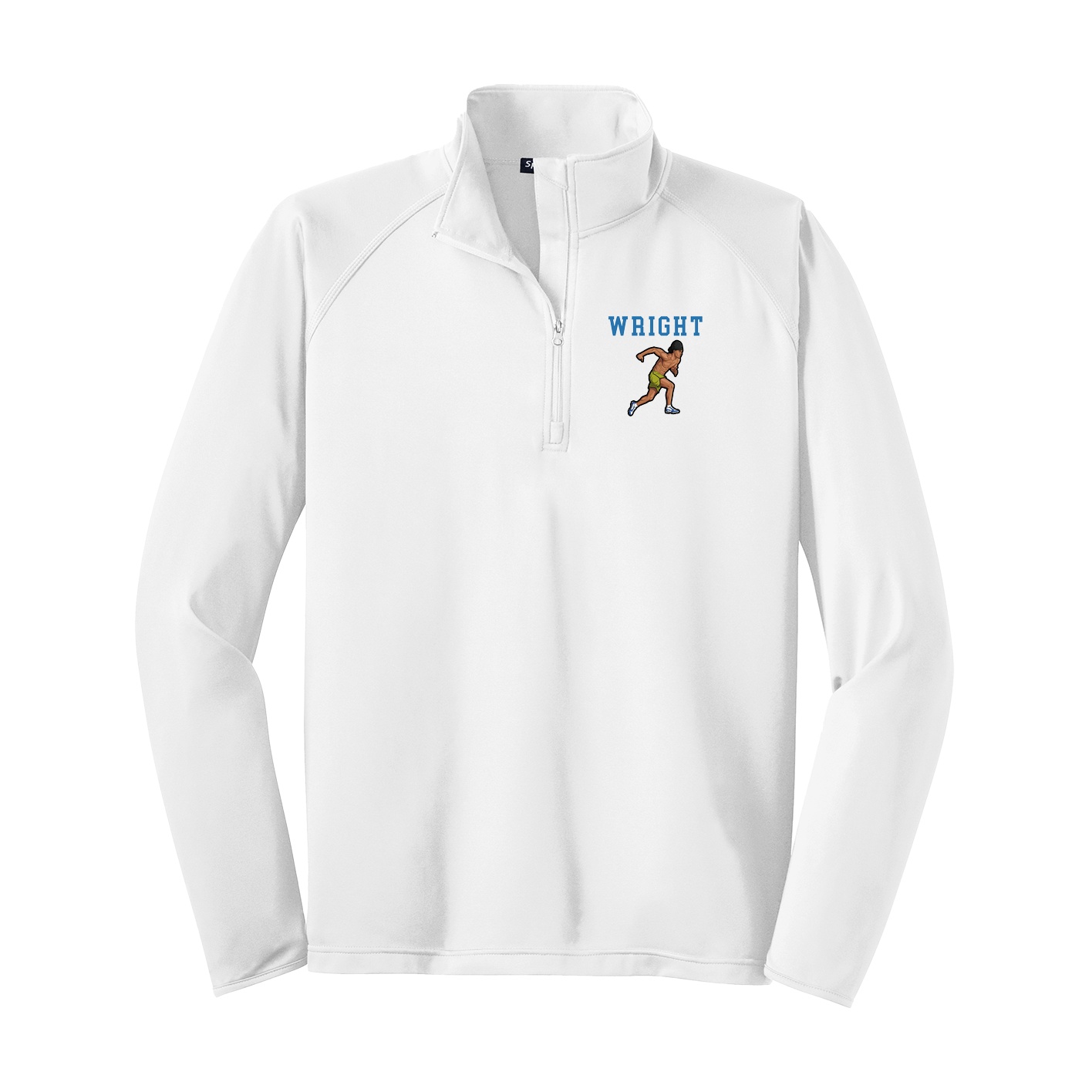 Q-Zip Pullover — Shirsey in White