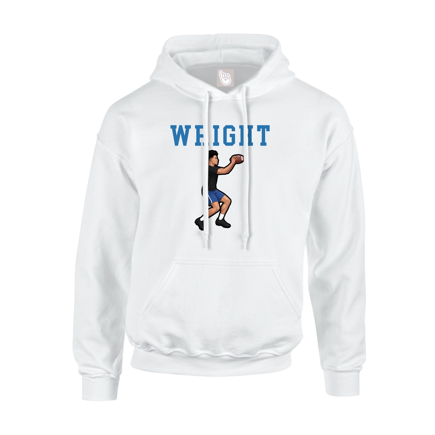 Youth Hoodie — Shirsey in White