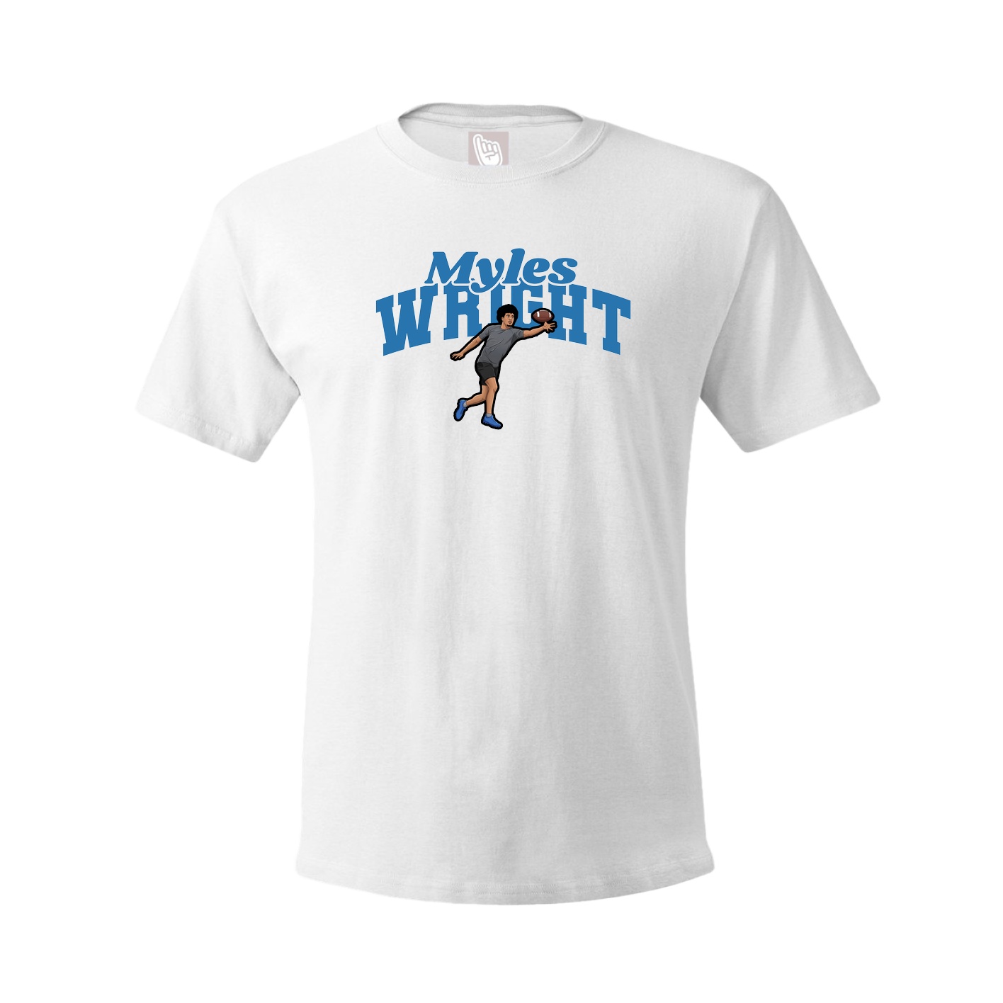 Youth Tee — Signature Arch in White