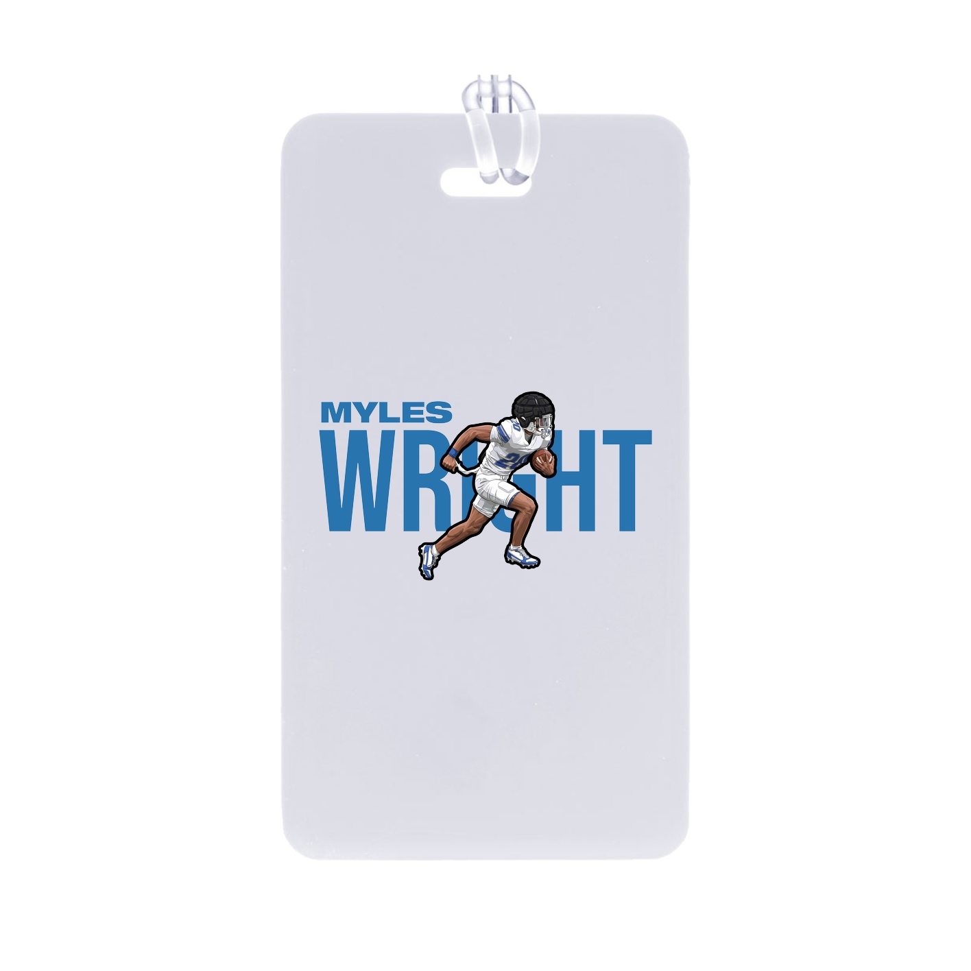 Bag Tag — Player Name in Classic