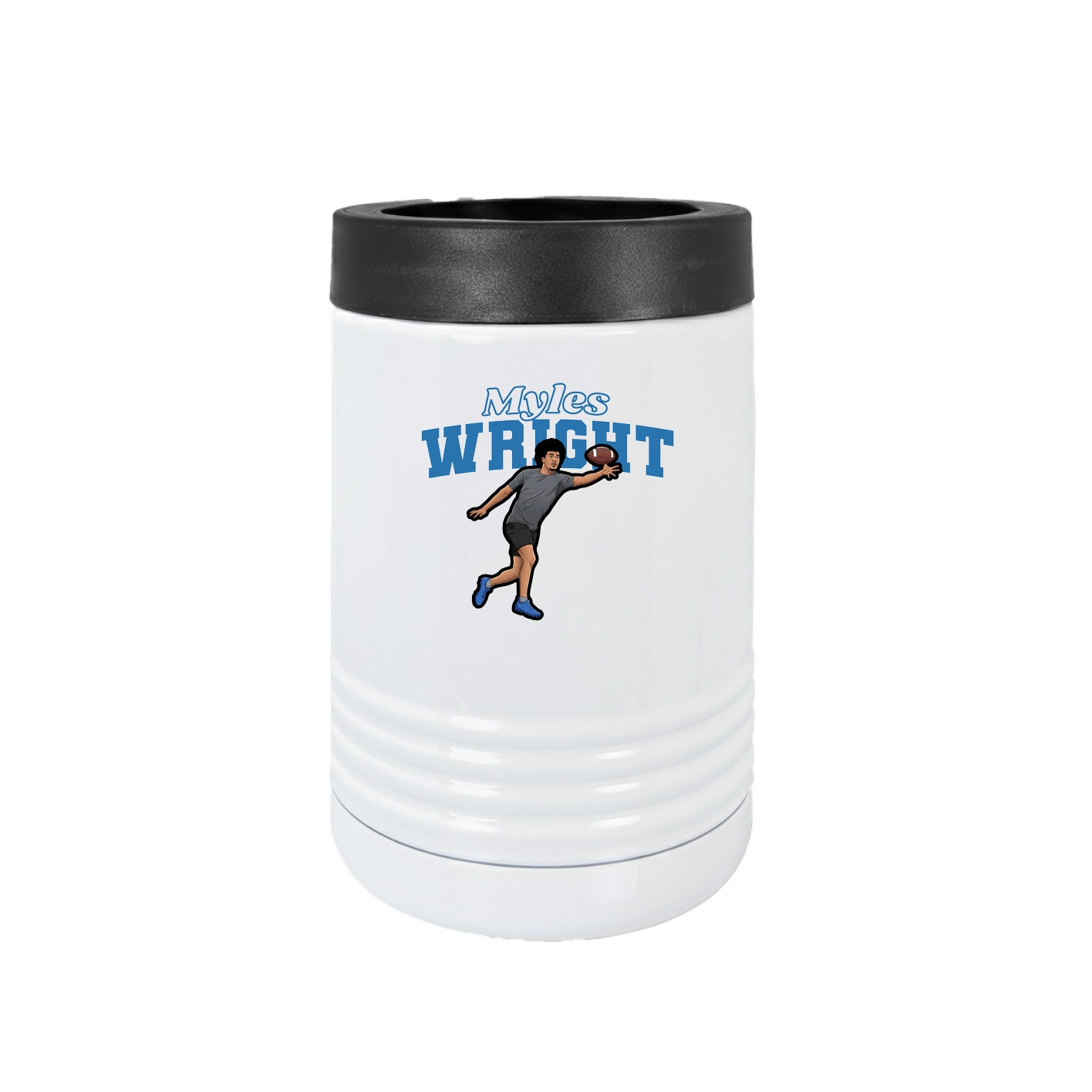 Beverage Holder — Name Arch in White