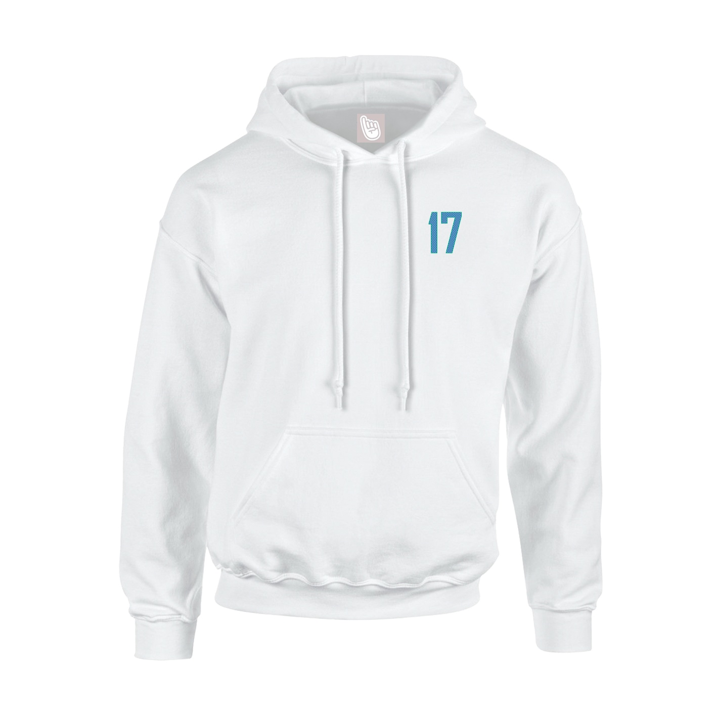 Youth Hoodie — Front Shirsy in White