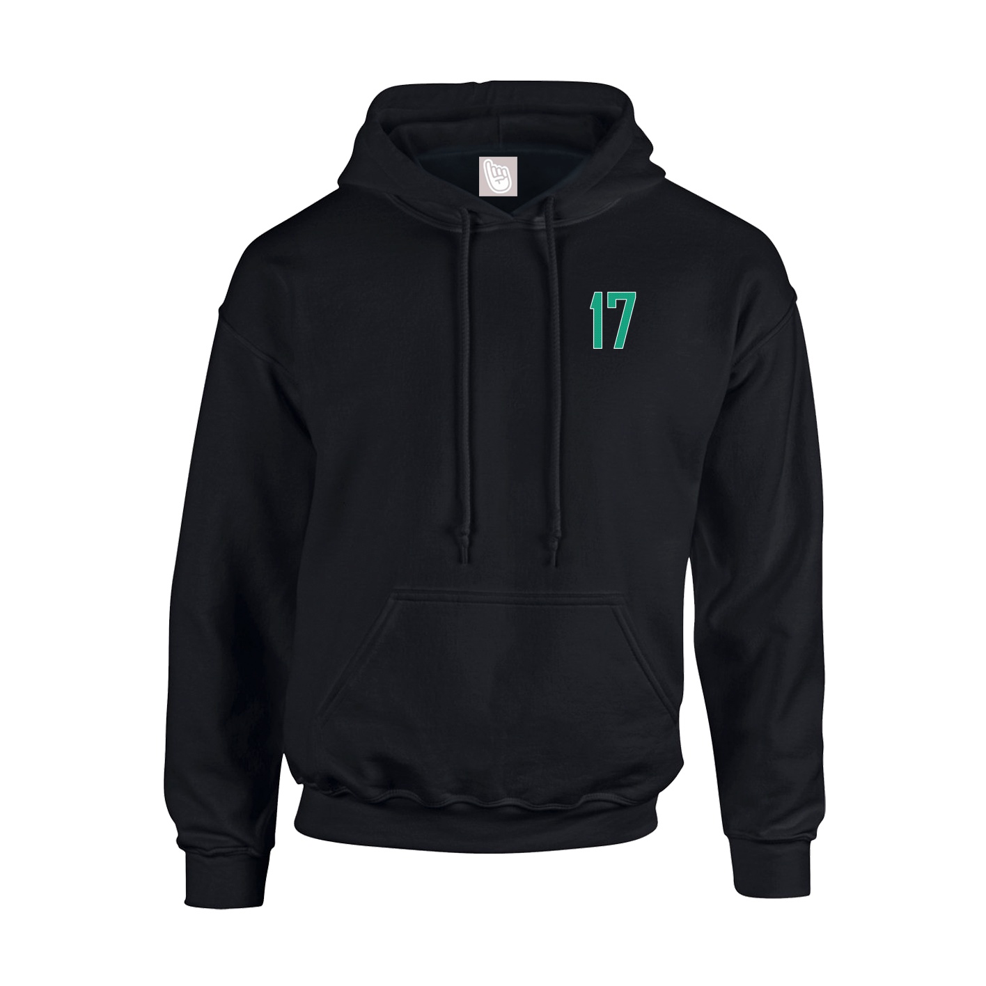 Youth Hoodie — Front Shirsy in Black
